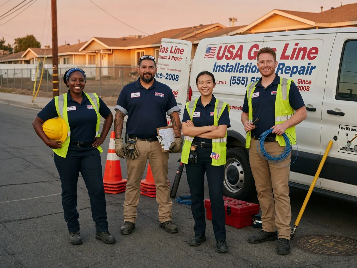 Gas Line Installation company in Fingerville, SC